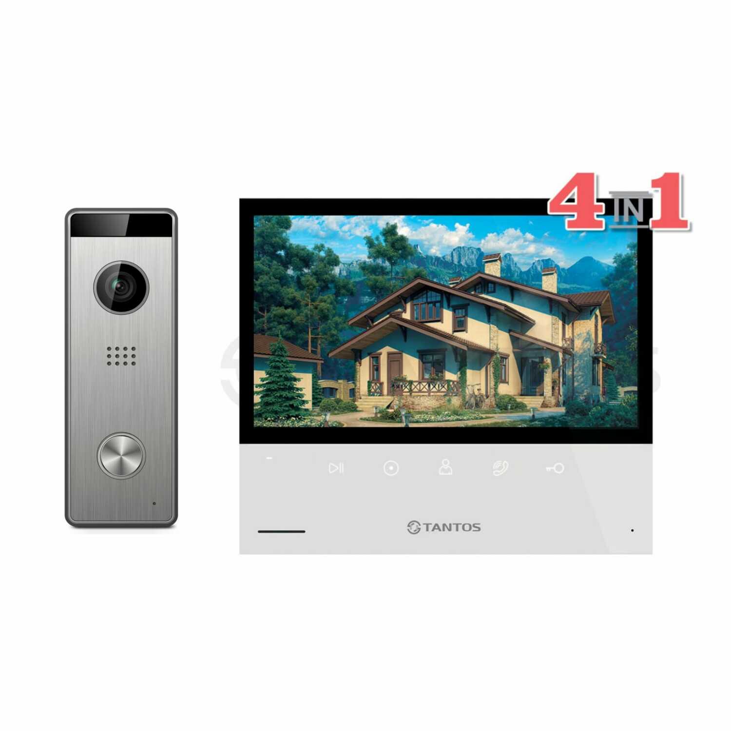 Купить видеодомофон с установкой от компании домофон мастер Комплект SELINA HD