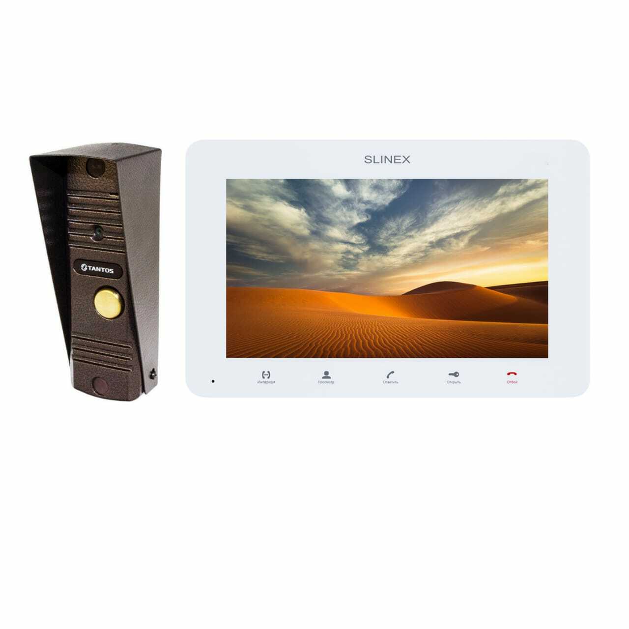Купить видеодомофон с установкой Slinex sm 07mn