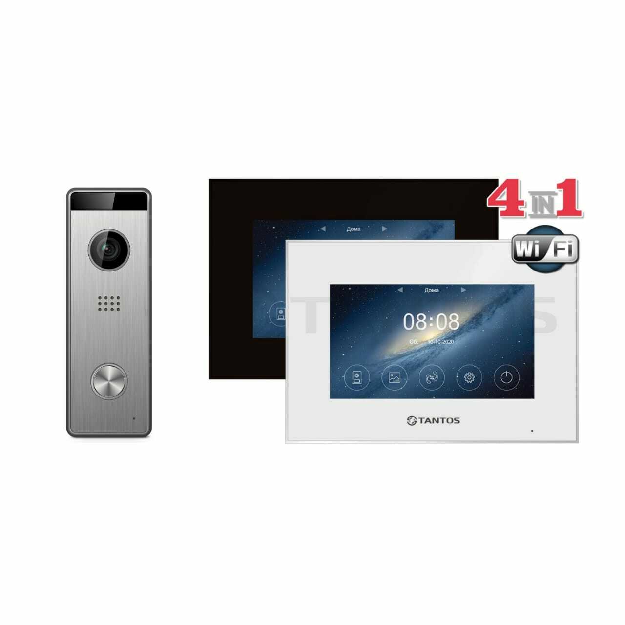 Купить wifi видеодомофон с установкой Wi Fi домофон комплект